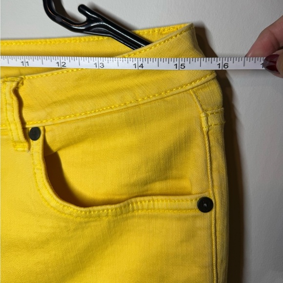SR vs. Sandrine Rose Yellow Jeans “The Virgin Label” Los Angeles Size 28 NWT - Picture 8 of 8